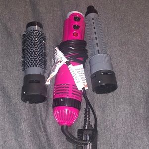 Blow drying curler
